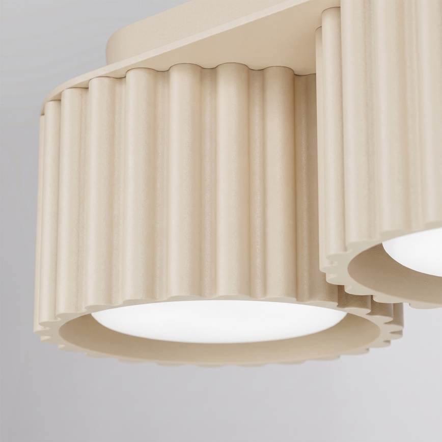 AURA 3xGX53/10W/230V spotlight, cream