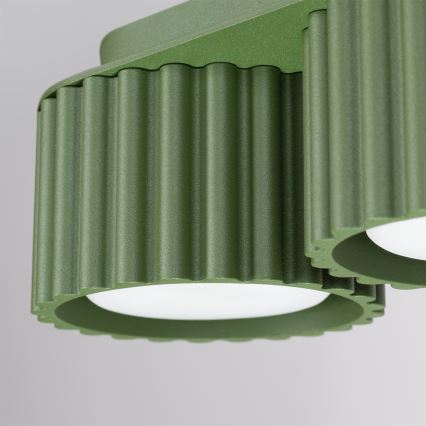 AURA Spotlight 3xGX53/10W/230V, Green