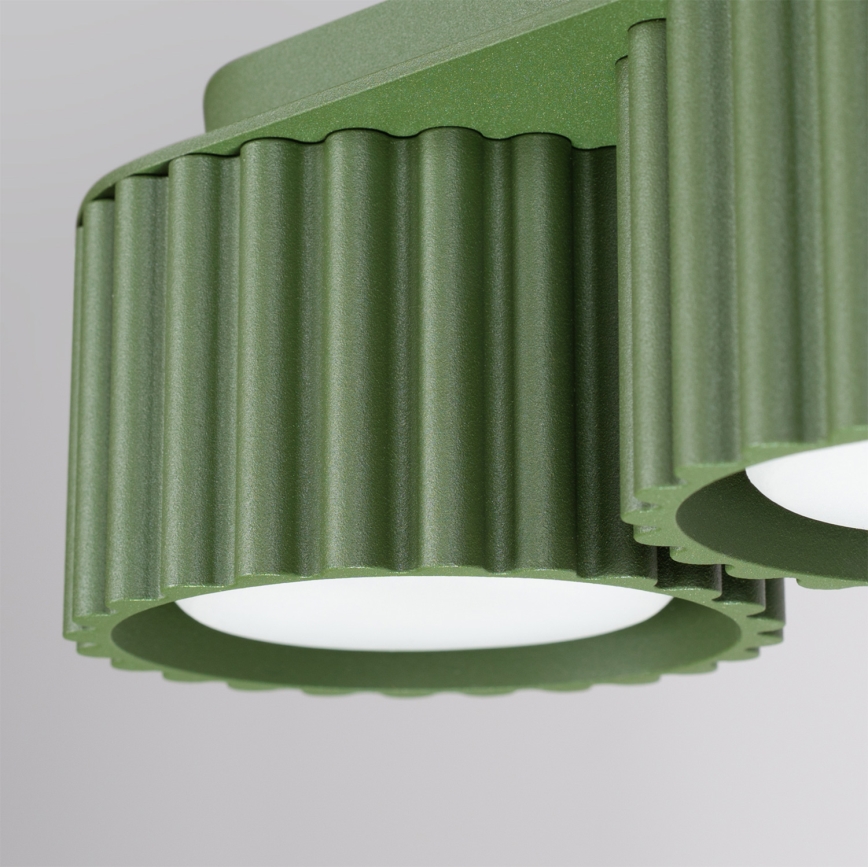 AURA Spotlight 3xGX53/10W/230V, Green