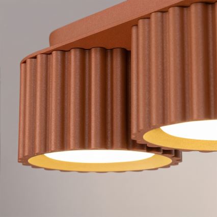 AURA Spotlight 3xGX53/10W/230V Orange
