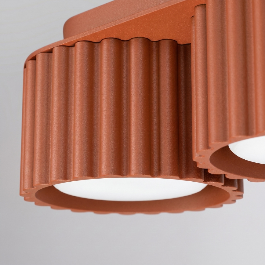 AURA Spotlight 3xGX53/10W/230V Orange