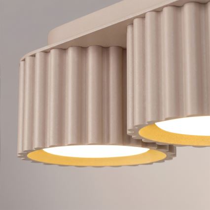 AURA spotlight 3xGX53/10W/230V taupe