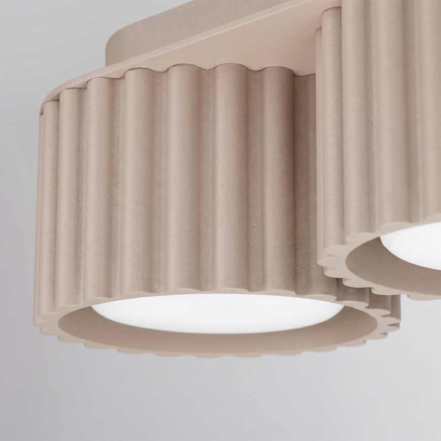 AURA spotlight 3xGX53/10W/230V taupe