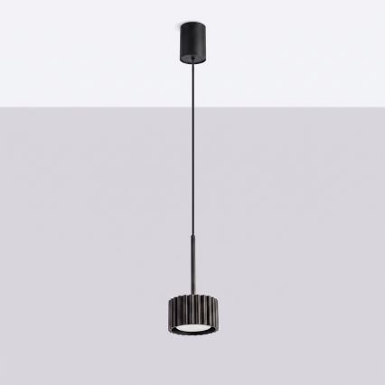 AURA cable pendant light, 1x GX53/10W/230V, black