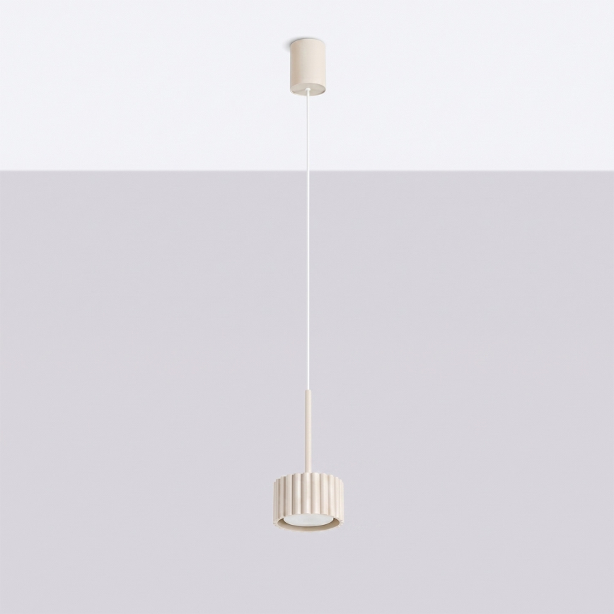 AURA Cable Pendant 1xGX53/10W/230V Cream