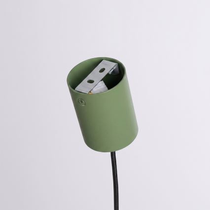 AURA cable-suspended pendant light 1xGX53/10W/230V green