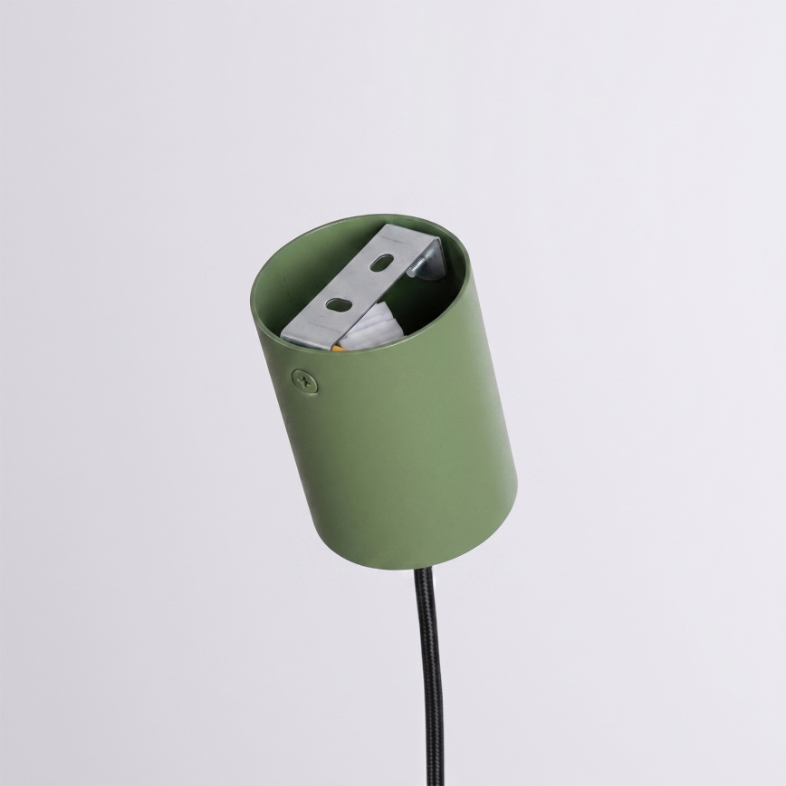 AURA cable-suspended pendant light 1xGX53/10W/230V green