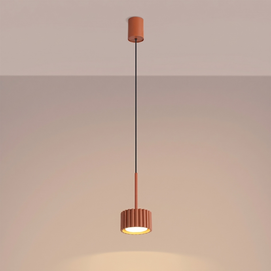 AURA cable pendant light 1xGX53/10W/230V red