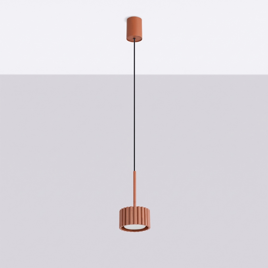 AURA cable pendant light 1xGX53/10W/230V red
