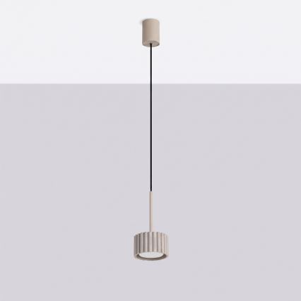 AURA Cable Pendant Light 1xGX53/10W/230V Taupe