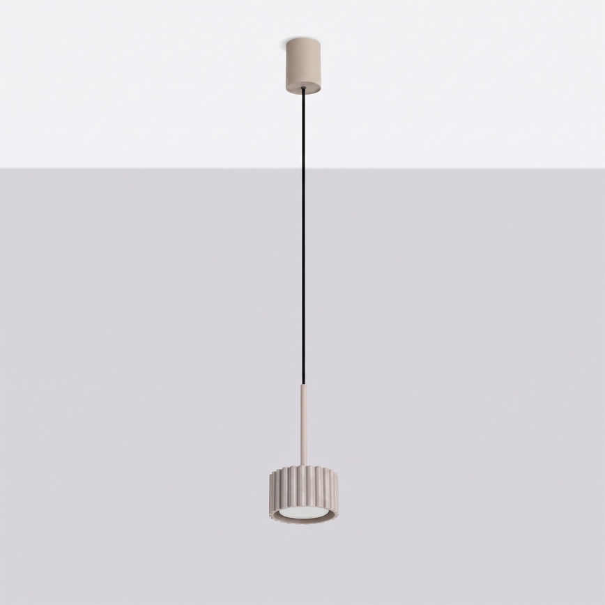 AURA Cable Pendant Light 1xGX53/10W/230V Taupe