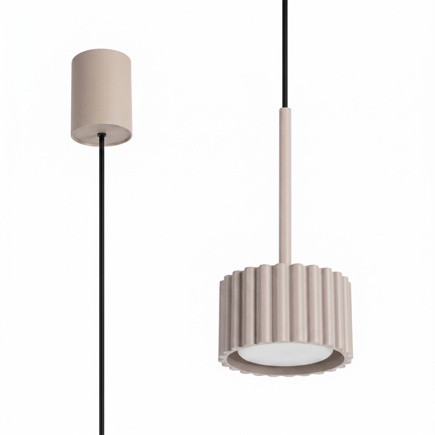 AURA Cable Pendant Light 1xGX53/10W/230V Taupe