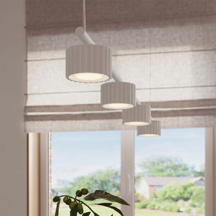 AURA Cable Pendant 4xGX53/10W/230V White