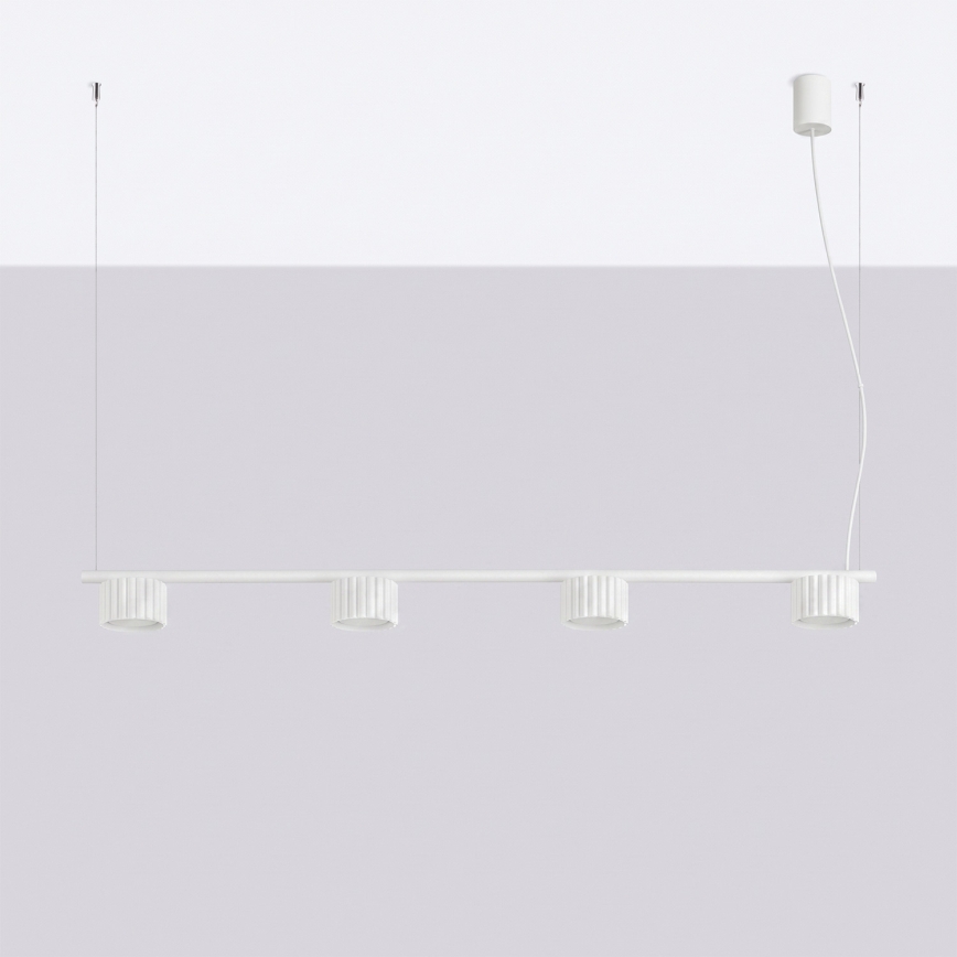 AURA Cable Pendant 4xGX53/10W/230V White