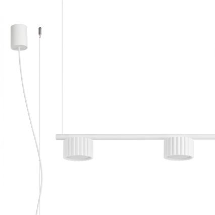 AURA Cable Pendant 4xGX53/10W/230V White