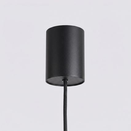 AURA cable-suspended pendant light 4x GX53/10W/230V, black