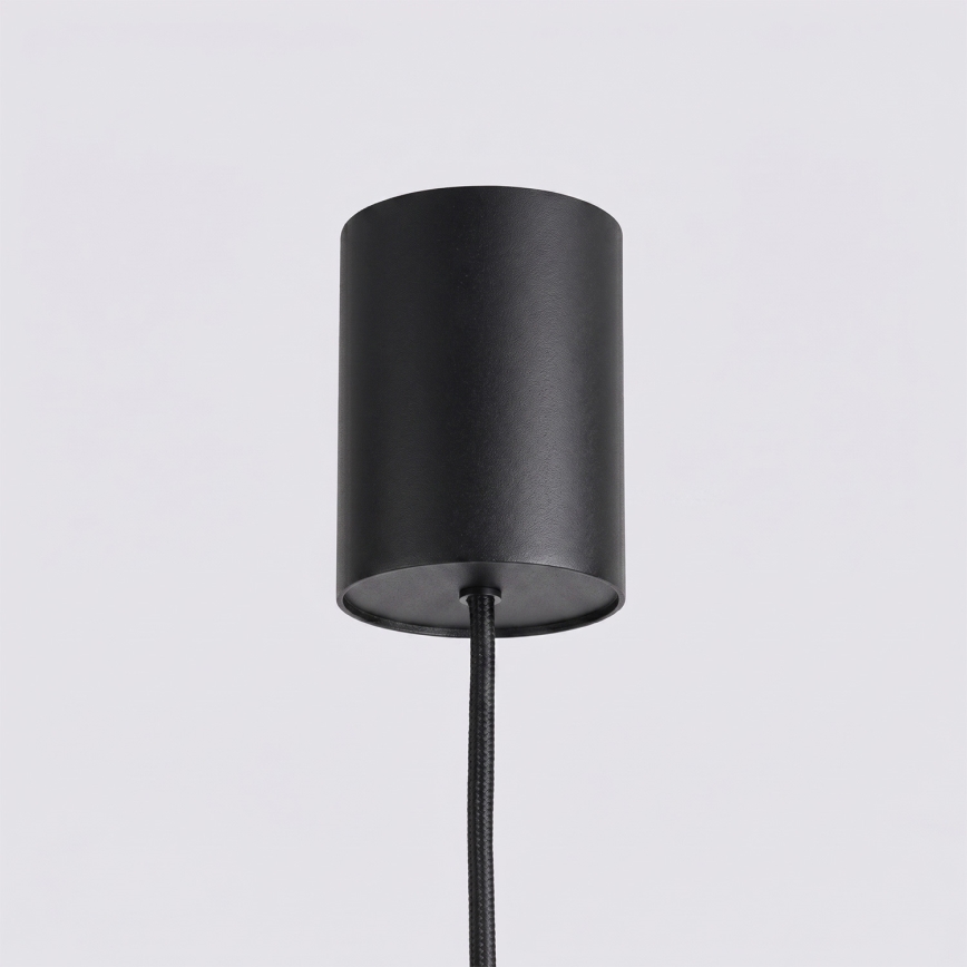 AURA cable-suspended pendant light 4x GX53/10W/230V, black
