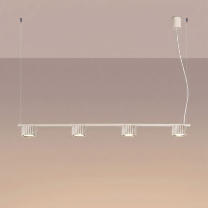 AURA cable pendant lamp 4xGX53/10W/230V cream
