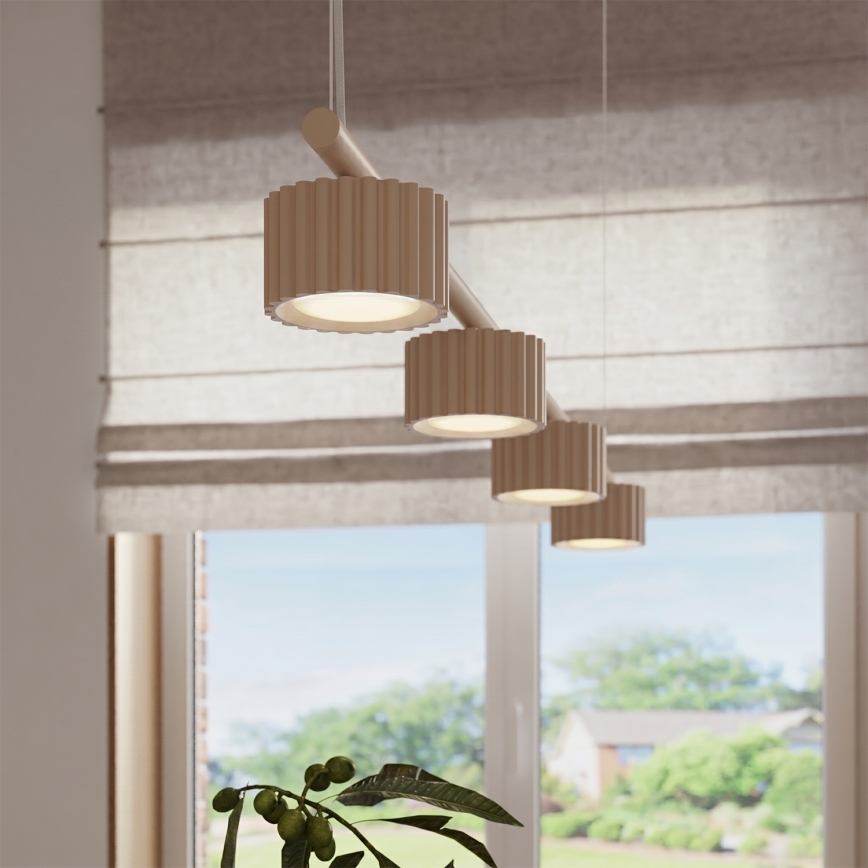 AURA cable pendant lamp 4xGX53/10W/230V cream