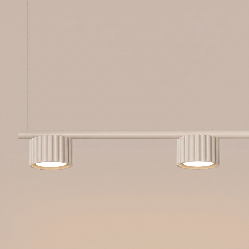 AURA cable pendant lamp 4xGX53/10W/230V cream