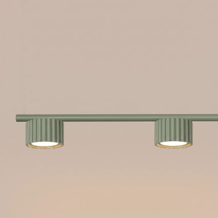 AURA Cable Pendant Lamp 4xGX53/10W/230V Green