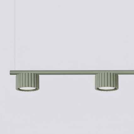 AURA Cable Pendant Lamp 4xGX53/10W/230V Green