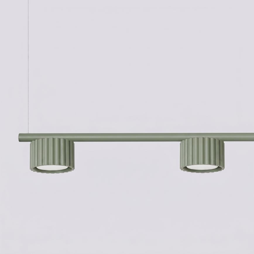 AURA Cable Pendant Lamp 4xGX53/10W/230V Green