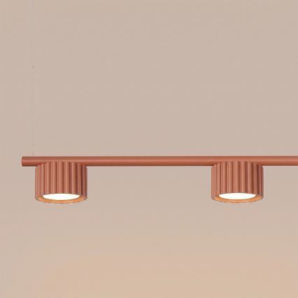 Cable pendant light AURA 4xGX53/10W/230V red
