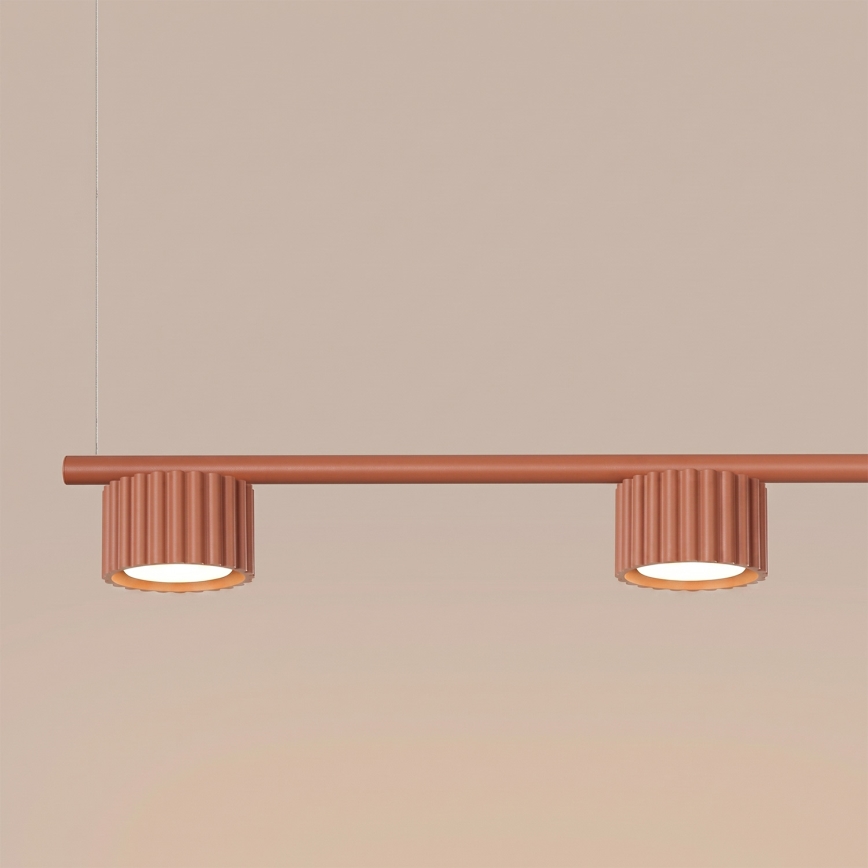 Cable pendant light AURA 4xGX53/10W/230V red