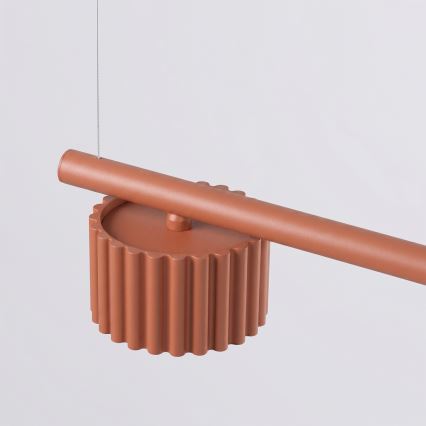 Cable pendant light AURA 4xGX53/10W/230V red