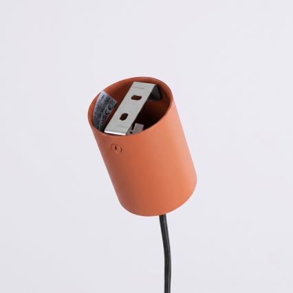 Cable pendant light AURA 4xGX53/10W/230V red