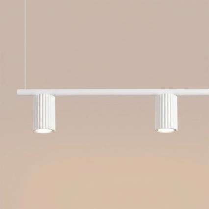 KARBON cable-hung chandelier 4xGU10/10W/230V, white