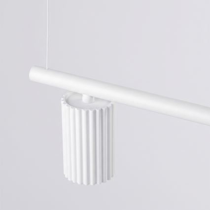 KARBON cable-hung chandelier 4xGU10/10W/230V, white