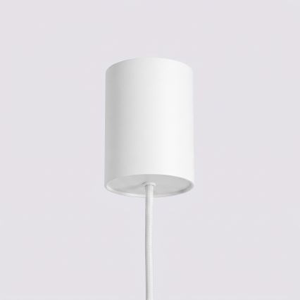 KARBON cable-hung chandelier 4xGU10/10W/230V, white