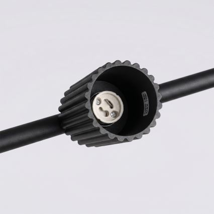 KARBON Cable Pendant Light 4xGU10/10W/230V, Black