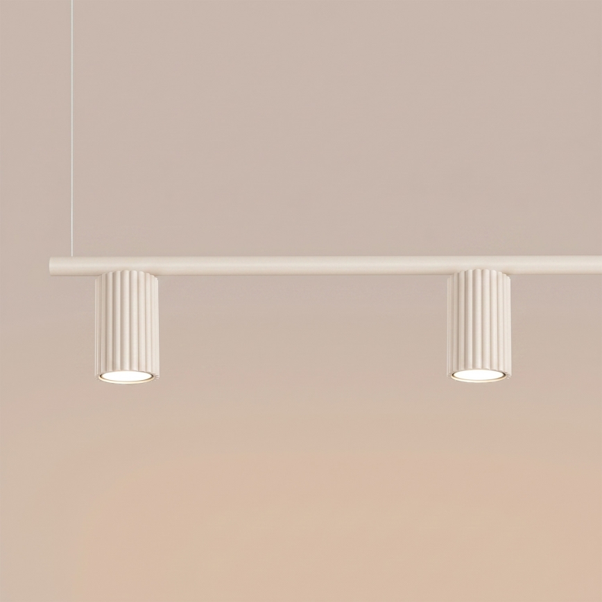 KARBON Cable Pendant Light 4xGU10/10W/230V, Cream