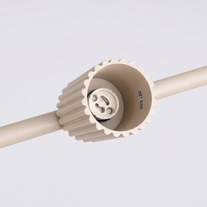 KARBON Cable Pendant Light 4xGU10/10W/230V, Cream