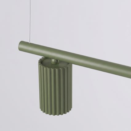 KARBON Cable Pendant 4xGU10/10W/230V Green