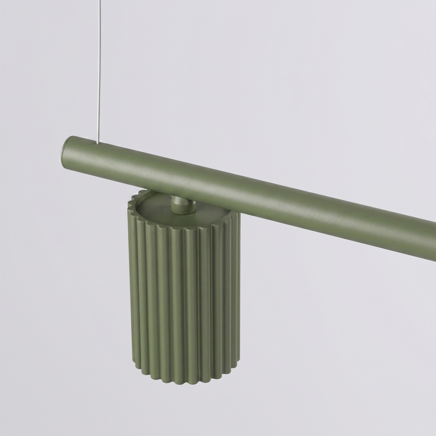 KARBON Cable Pendant 4xGU10/10W/230V Green