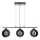 SOMUL 3xG9/20W/230V Smoke Black Pendant Light