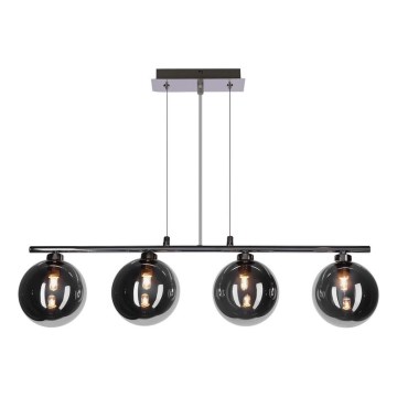 SOMUL 4xG9/20W/230V smoke black pendant light