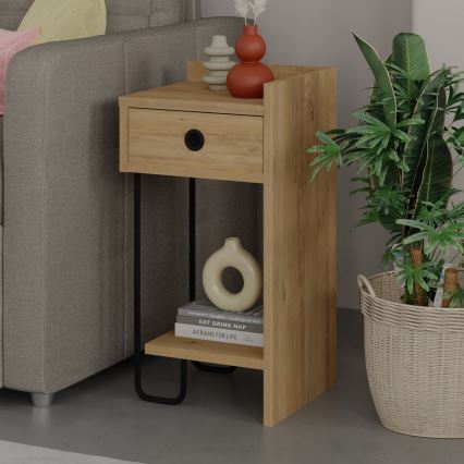 SONY Oak Nightstand