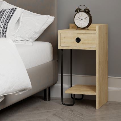 SONY Oak Nightstand