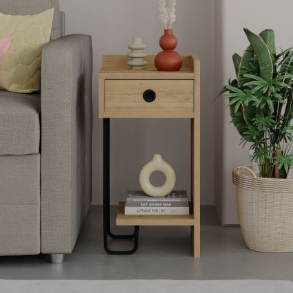 SONY Oak Nightstand