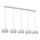 SOOL cable-hung chandelier 5xE27/15W/230V white