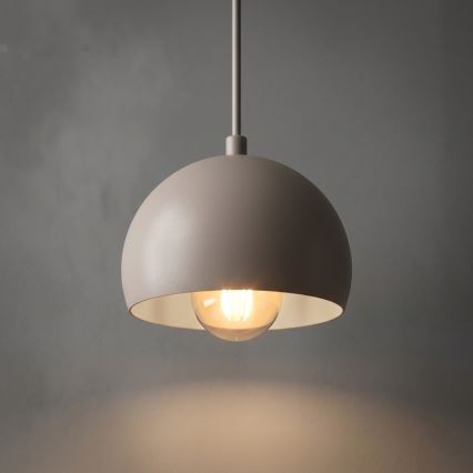 SOOL Cable Pendant Light 1xE27/15W/230V, Ø 15 cm, Cream