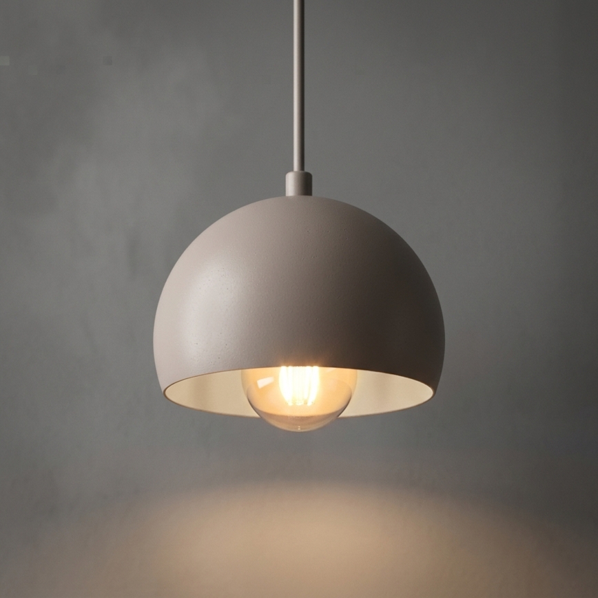 SOOL Cable Pendant Light 1xE27/15W/230V, Ø 15 cm, Cream