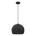 SOOL Cable Pendant Light 1×E27/15W/230V, Ø 27 cm, Black