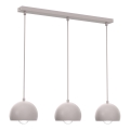 SOOL Cable Pendant Light 3x E27/15W/230V, Cream
