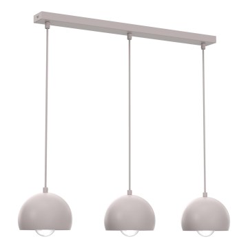 SOOL Cable Pendant Light 3x E27/15W/230V, Cream